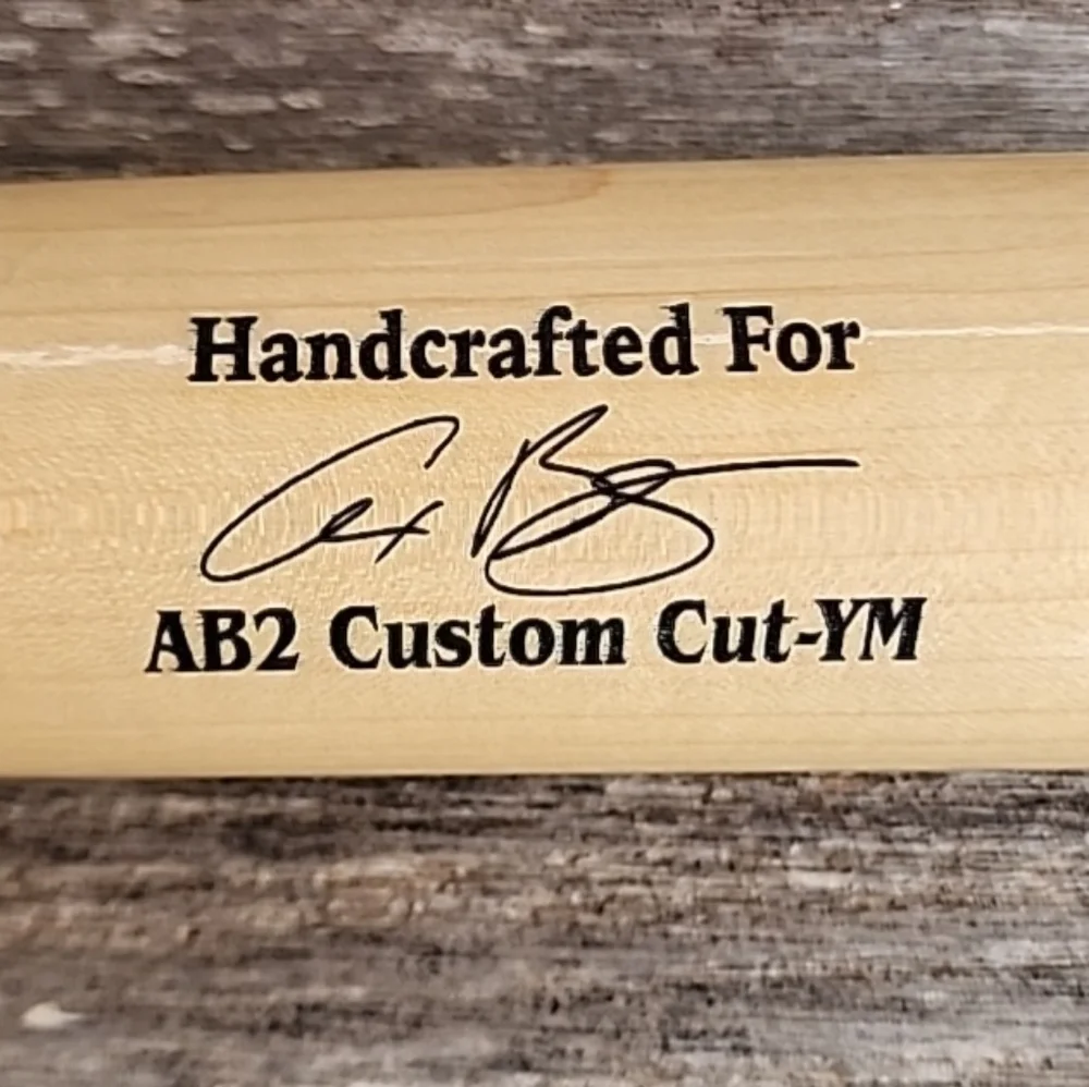 Marucci AB2 Custom Cut Pro-X  (Alex Bregman) (30")(27oz.)(-3) Maple Wood Bat. - Picture 7 of 13